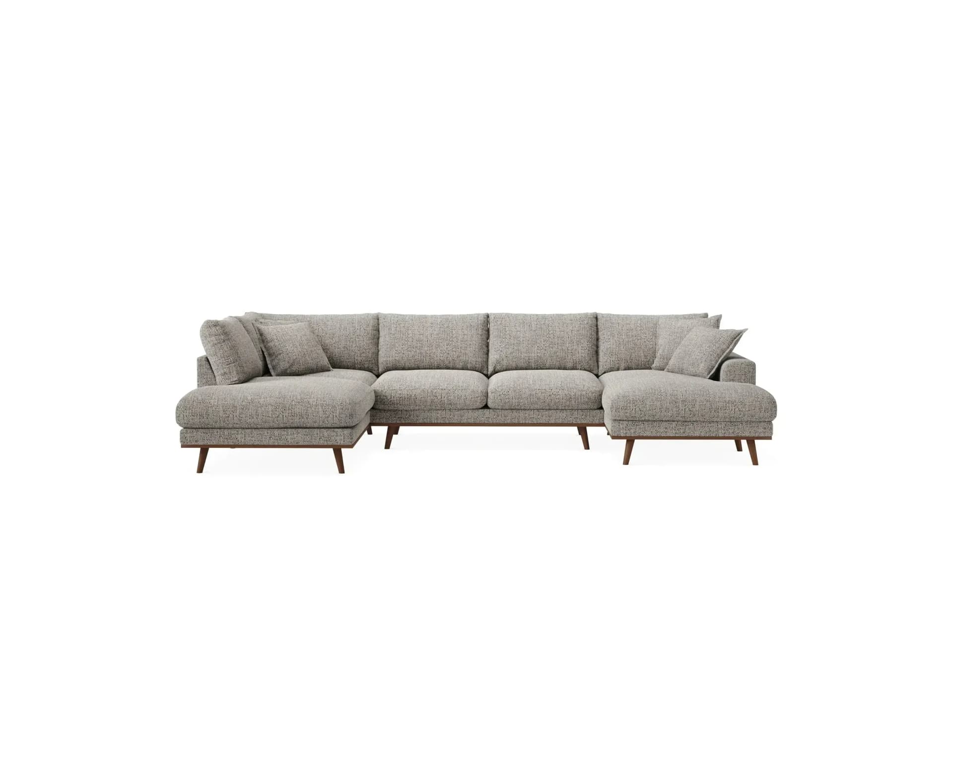 Copenhagen Premium 5-sits U-soffa grå