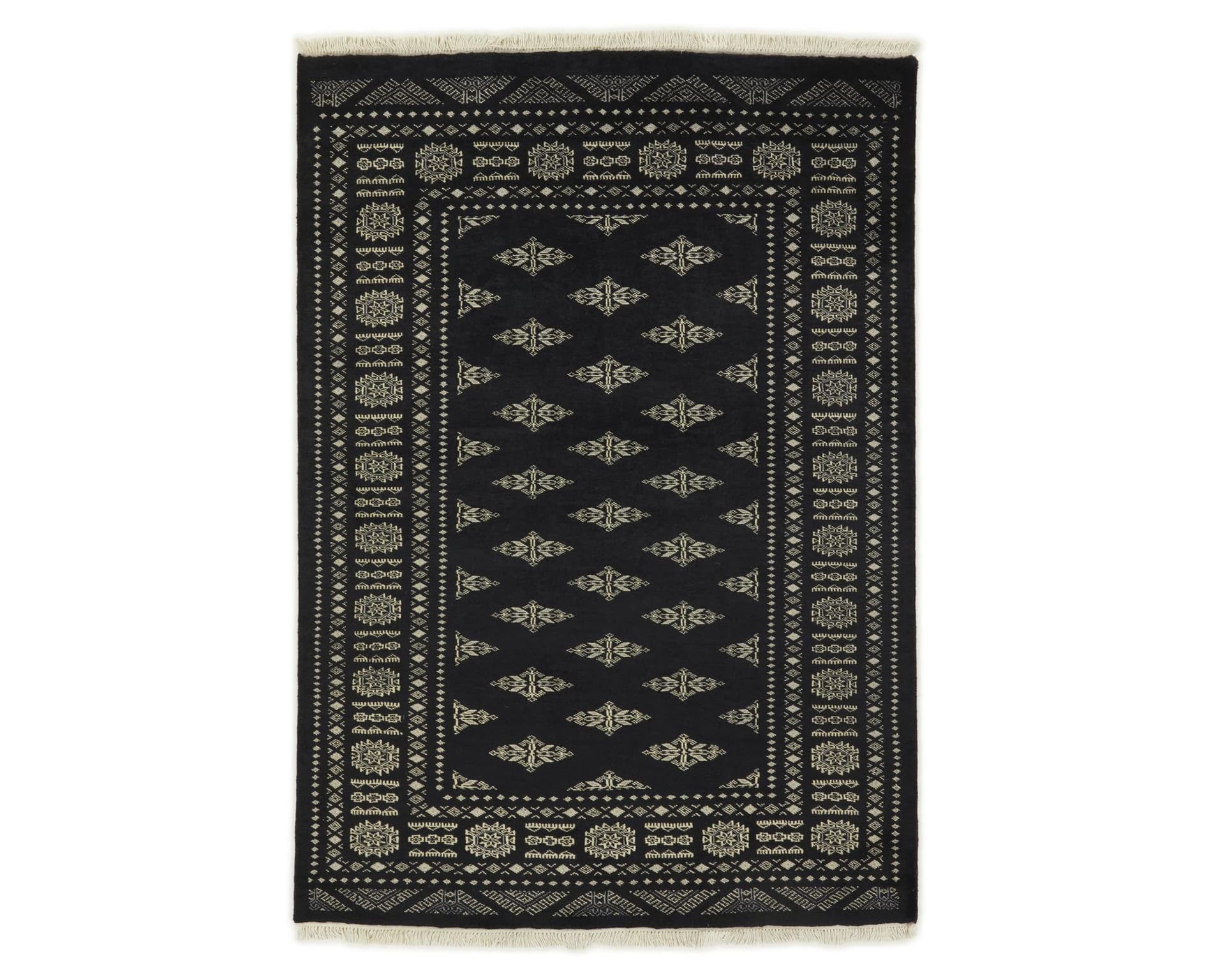 Pakistan handknotted orientalisk matta 137 x 194 cm