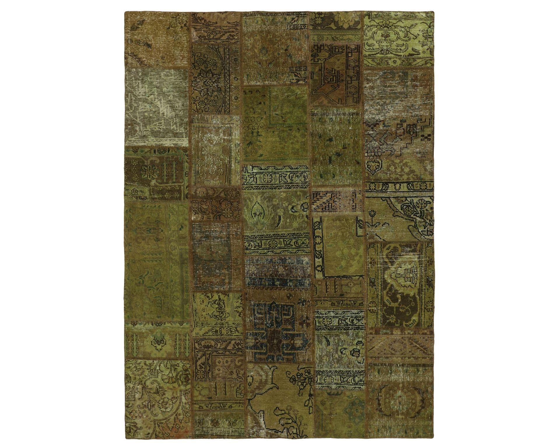 Vintage Patchwork orientalisk matta 170 x 245 cm