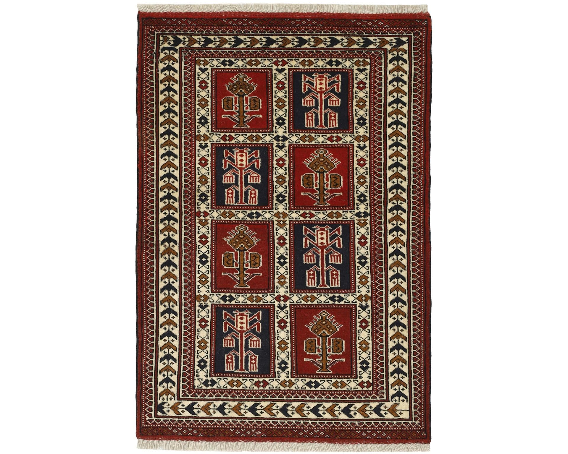 Torkaman Fine orientalisk matta 86 x 125 cm