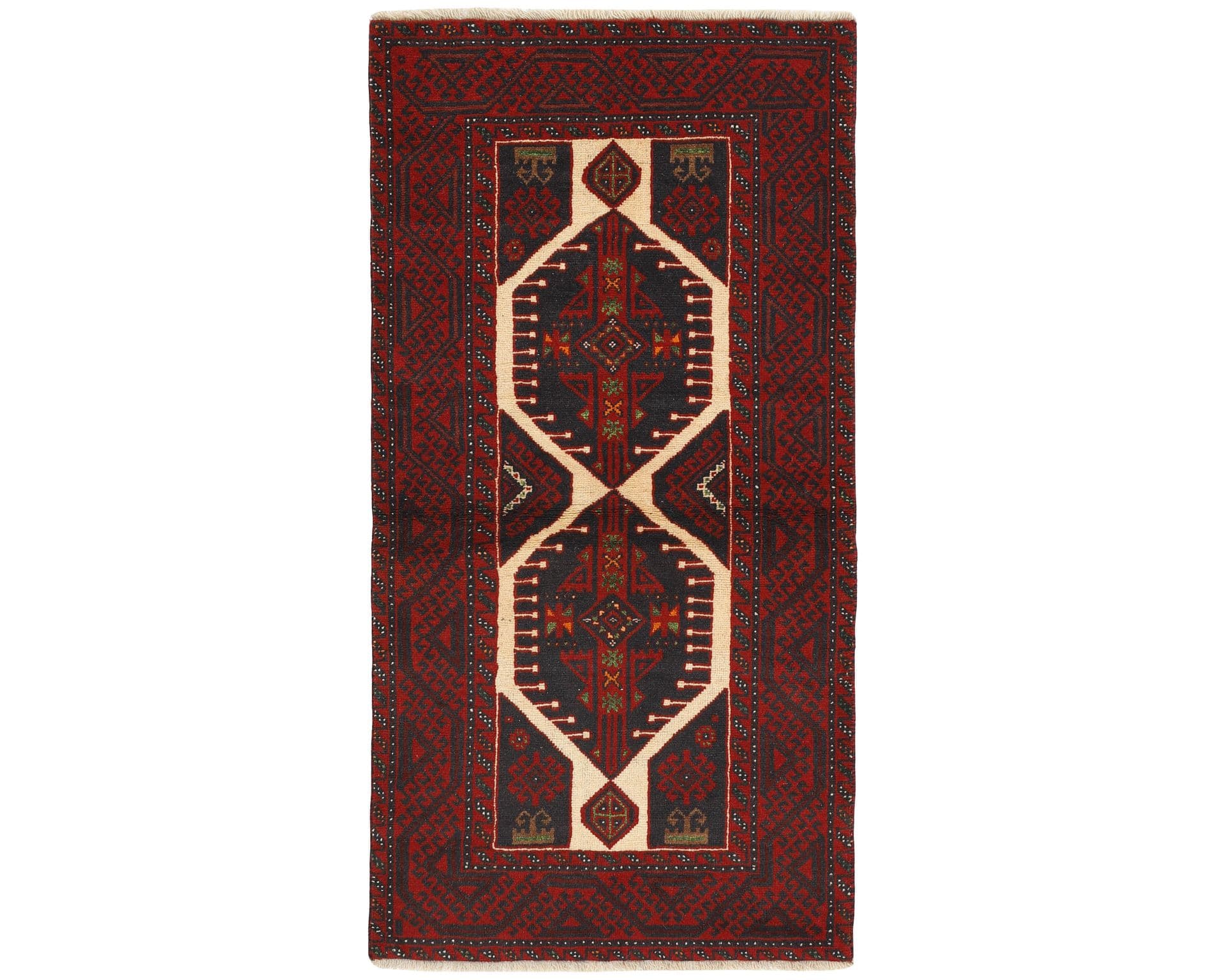 Balutch orientalisk matta 93 x 185 cm