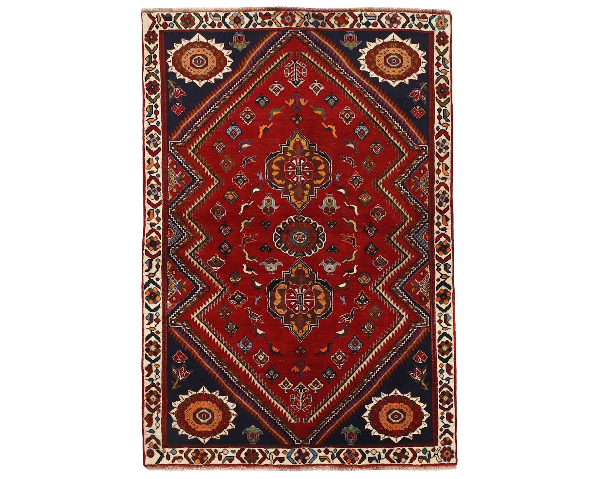 Kashghai orientalisk matta 128 x 190 cm