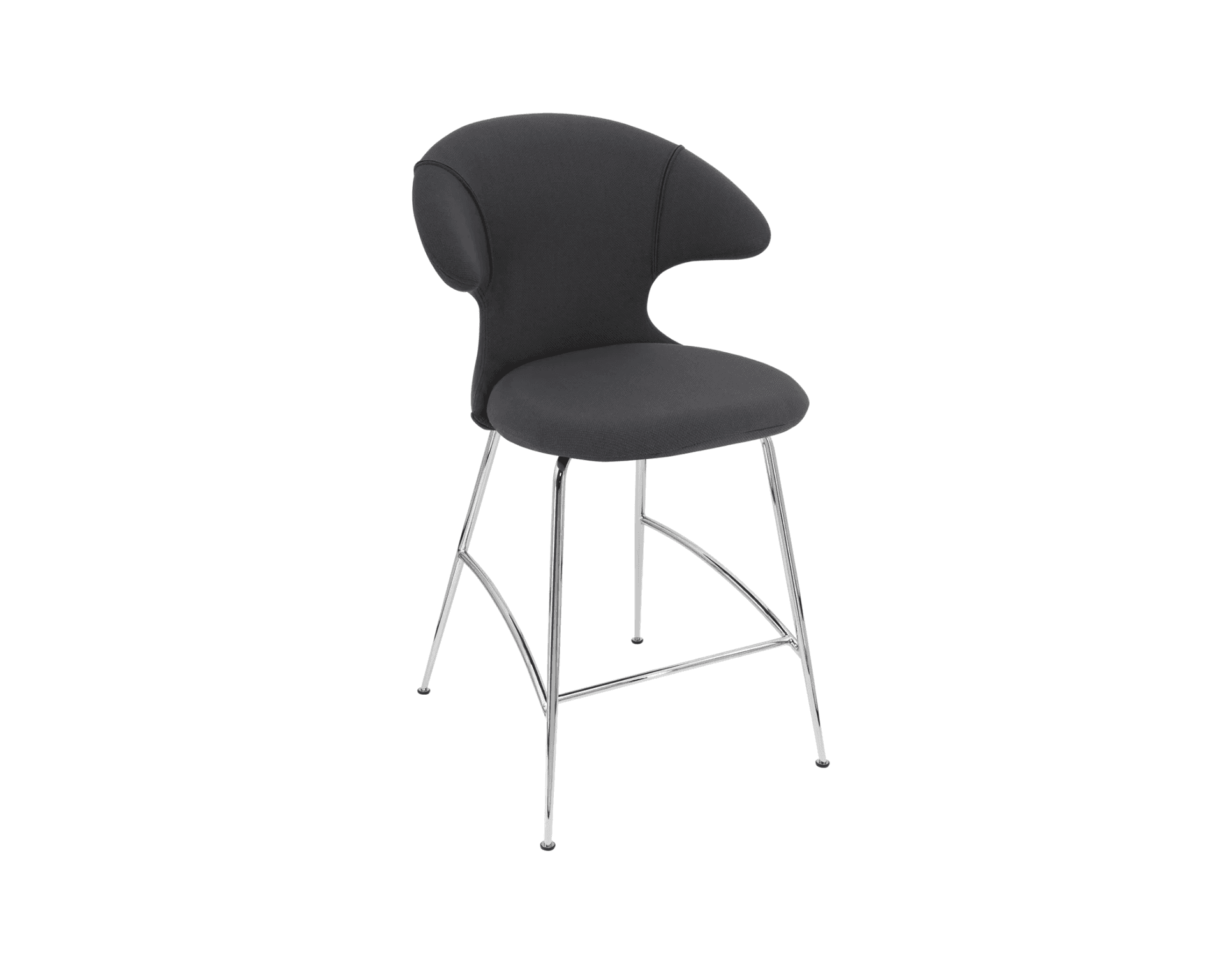 Umage Time Flies Counter stol 65 cm krom / Shadow