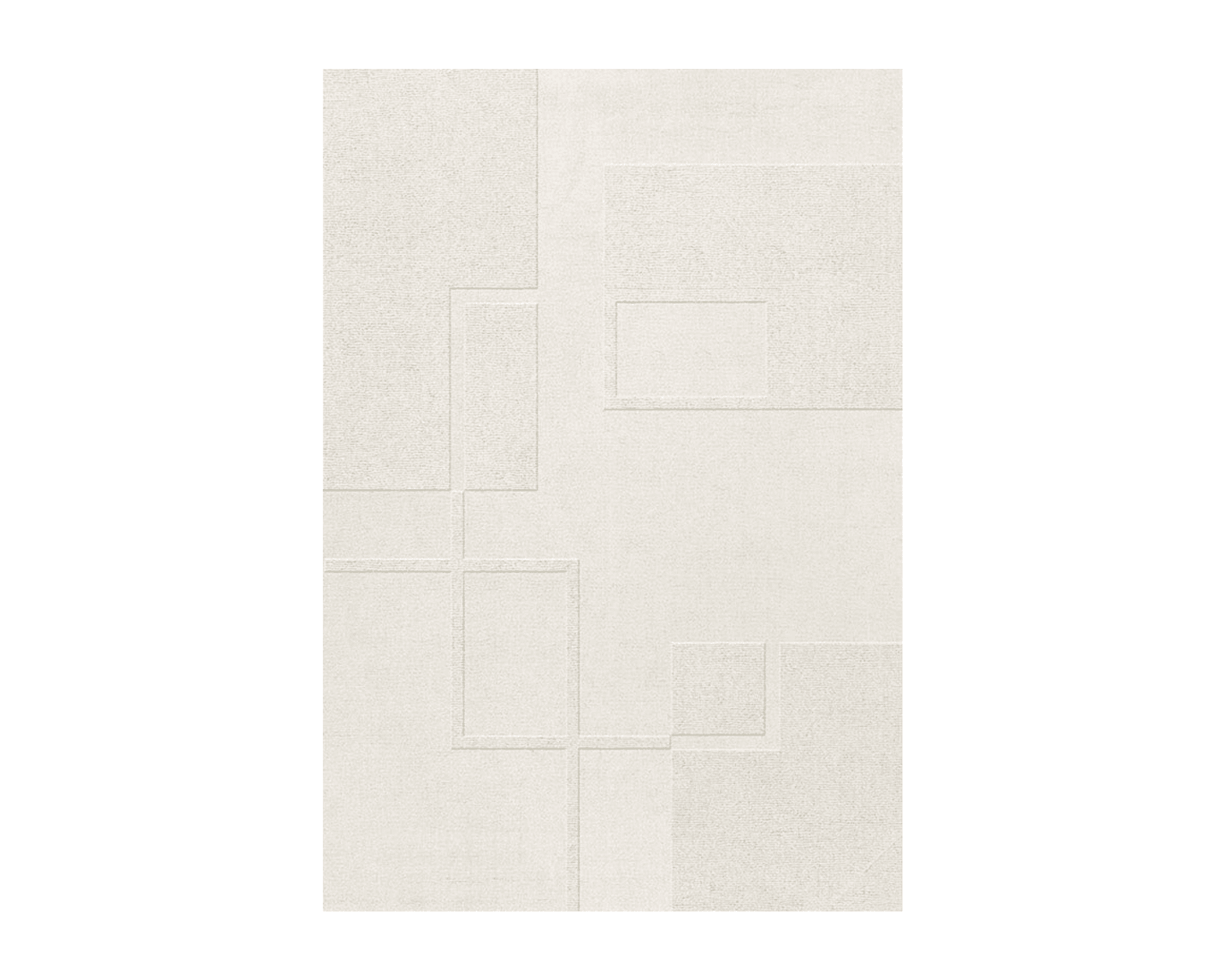 Layered Swedish Grace ullmatta 180 x 270 cm naturvit