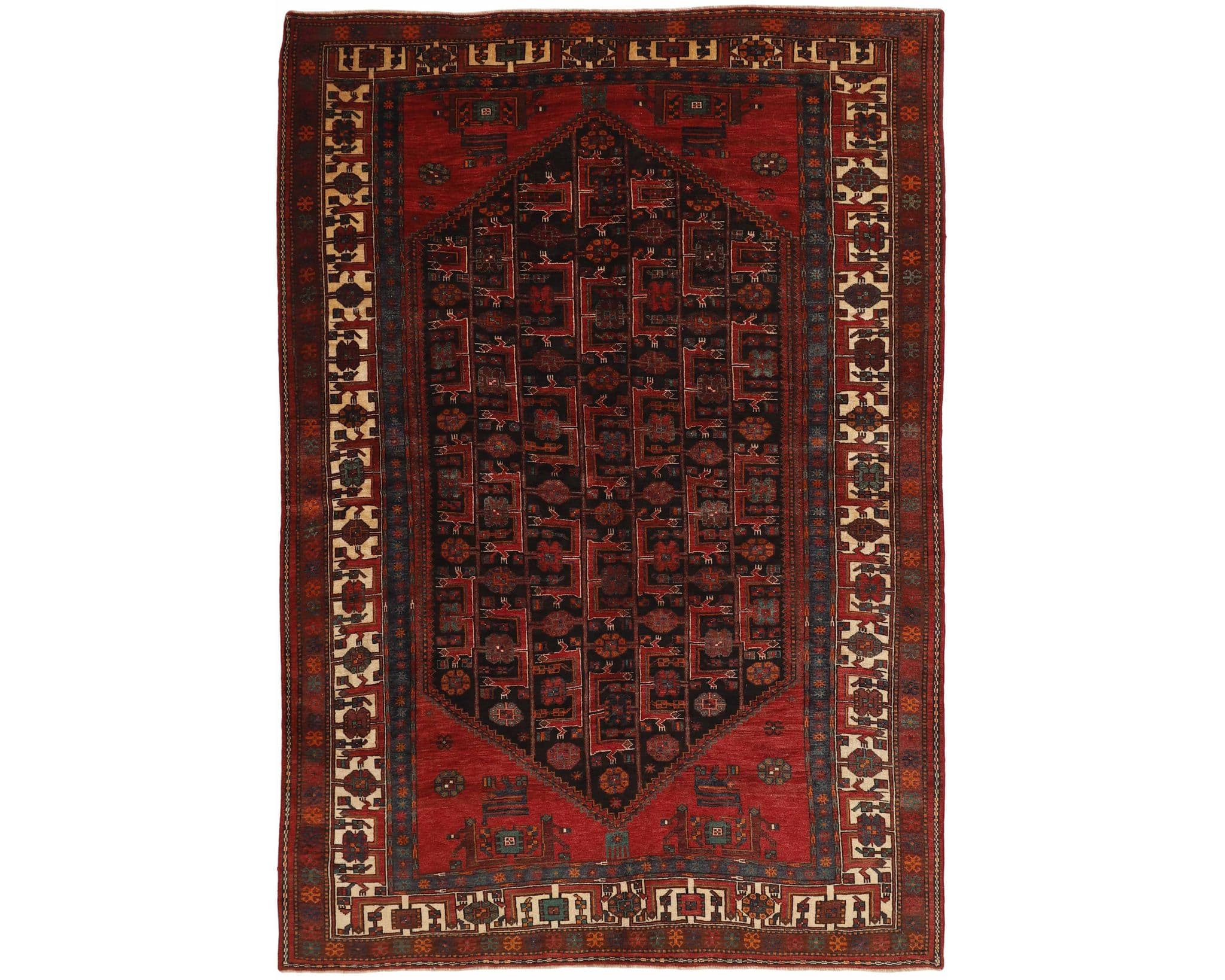 Shiraz orientalisk matta 205 x 305 cm