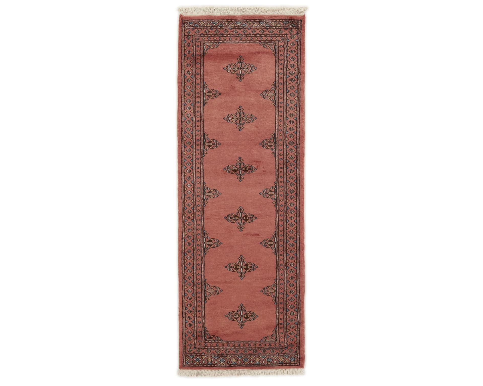 Pakistan handknotted orientalisk matta 63 x 176 cm