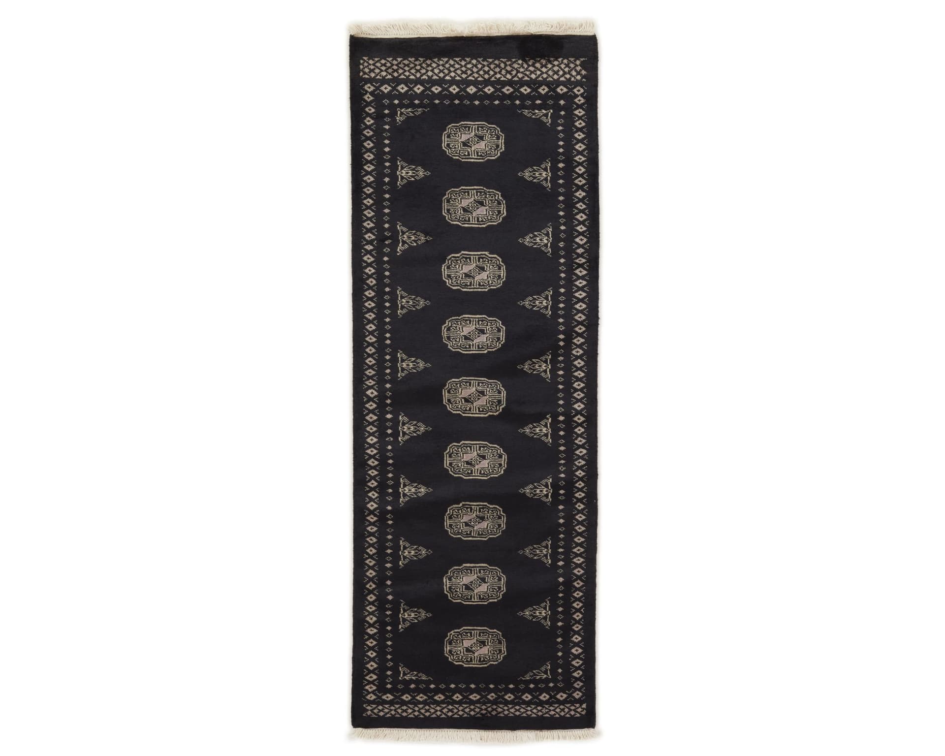 Pakistan handknotted orientalisk matta 62 x 177 cm