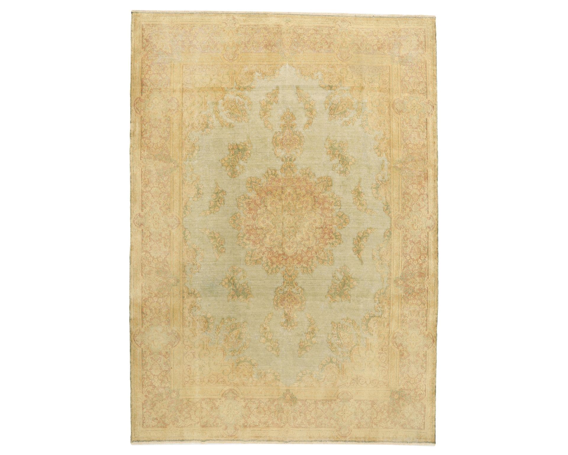 Vintage Kerman Fine orientalisk matta 253 x 345 cm