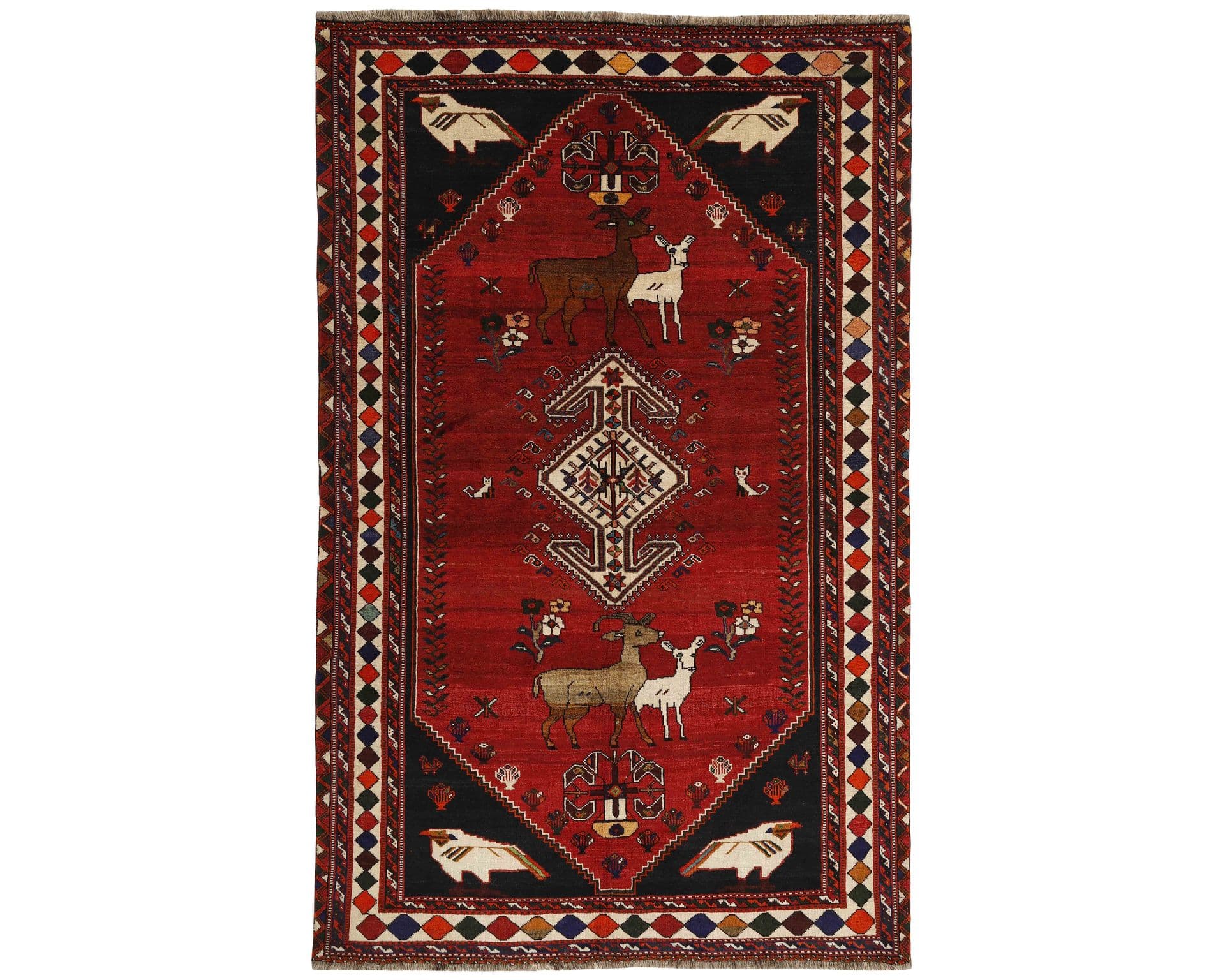 Shiraz orientalisk matta 182 x 286 cm