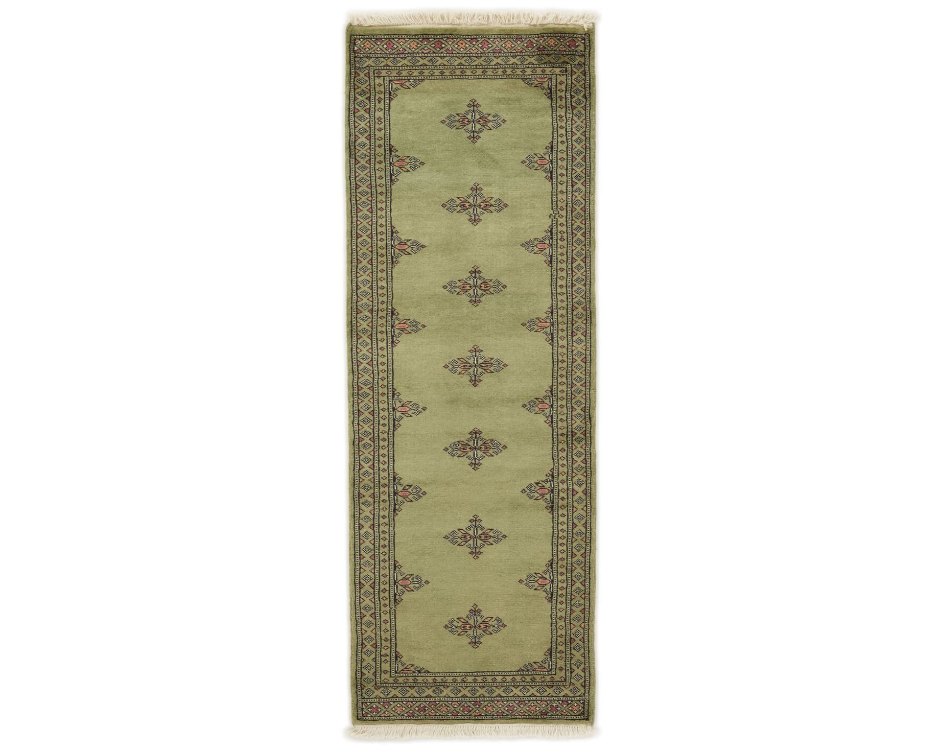 Pakistan handknotted orientalisk matta 62 x 175 cm