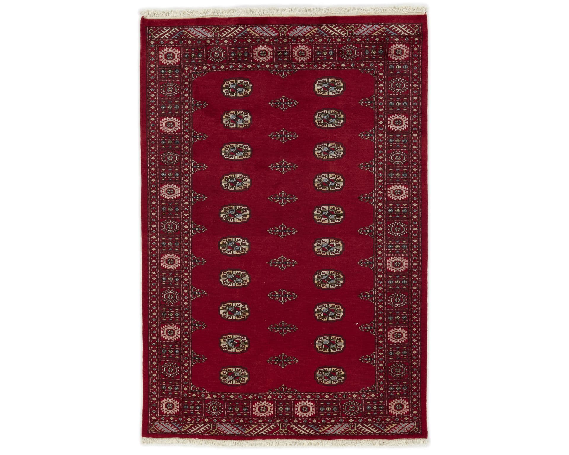 Pakistan handknotted orientalisk matta 135 x 200 cm