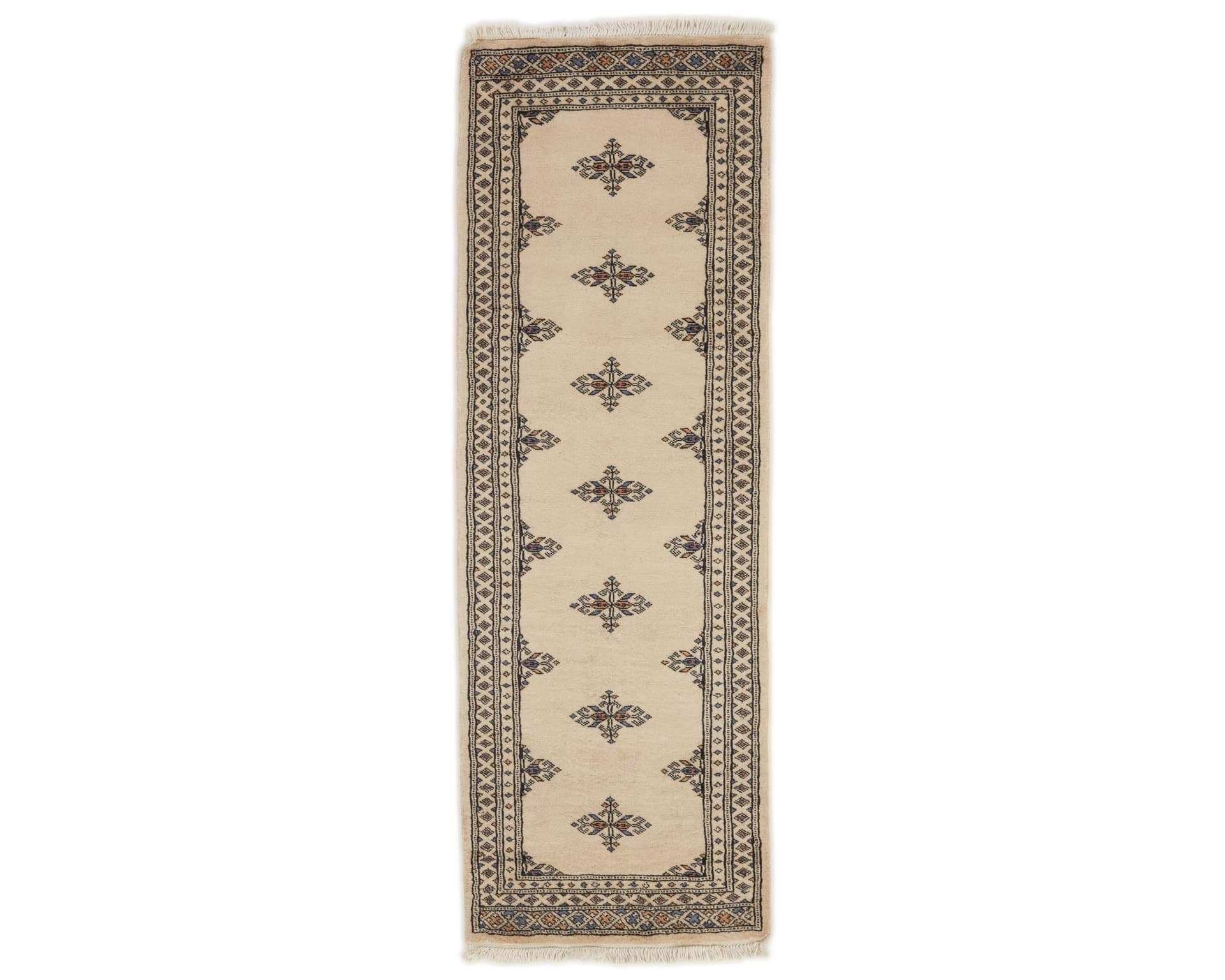 Pakistan handknotted orientalisk matta 65 x 190 cm