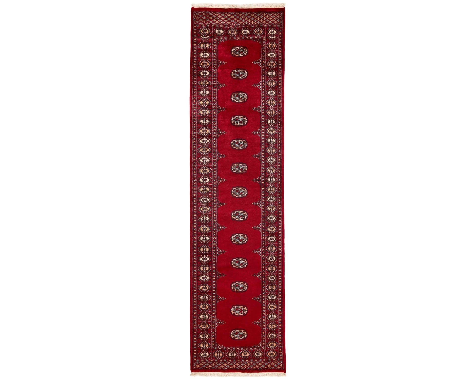 Pakistan handknotted orientalisk matta 82 x 314 cm