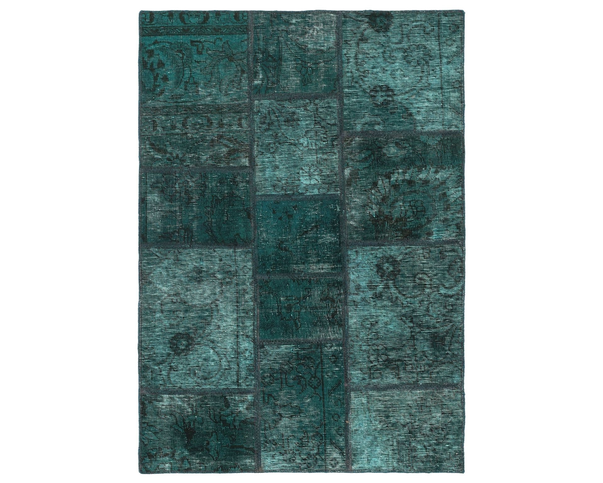 Vintage Patchwork orientalisk matta 105 x 156 cm