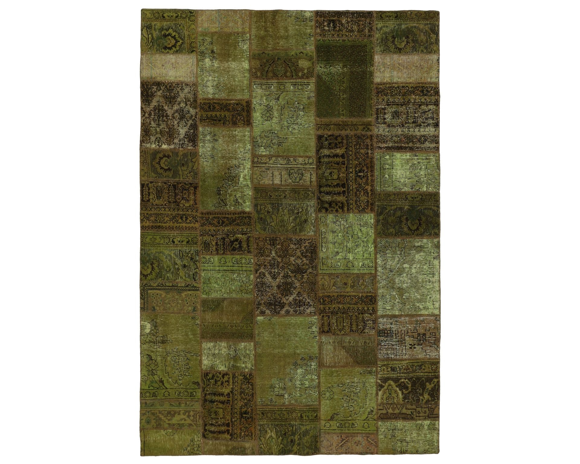 Vintage Patchwork orientalisk matta 206 x 308 cm