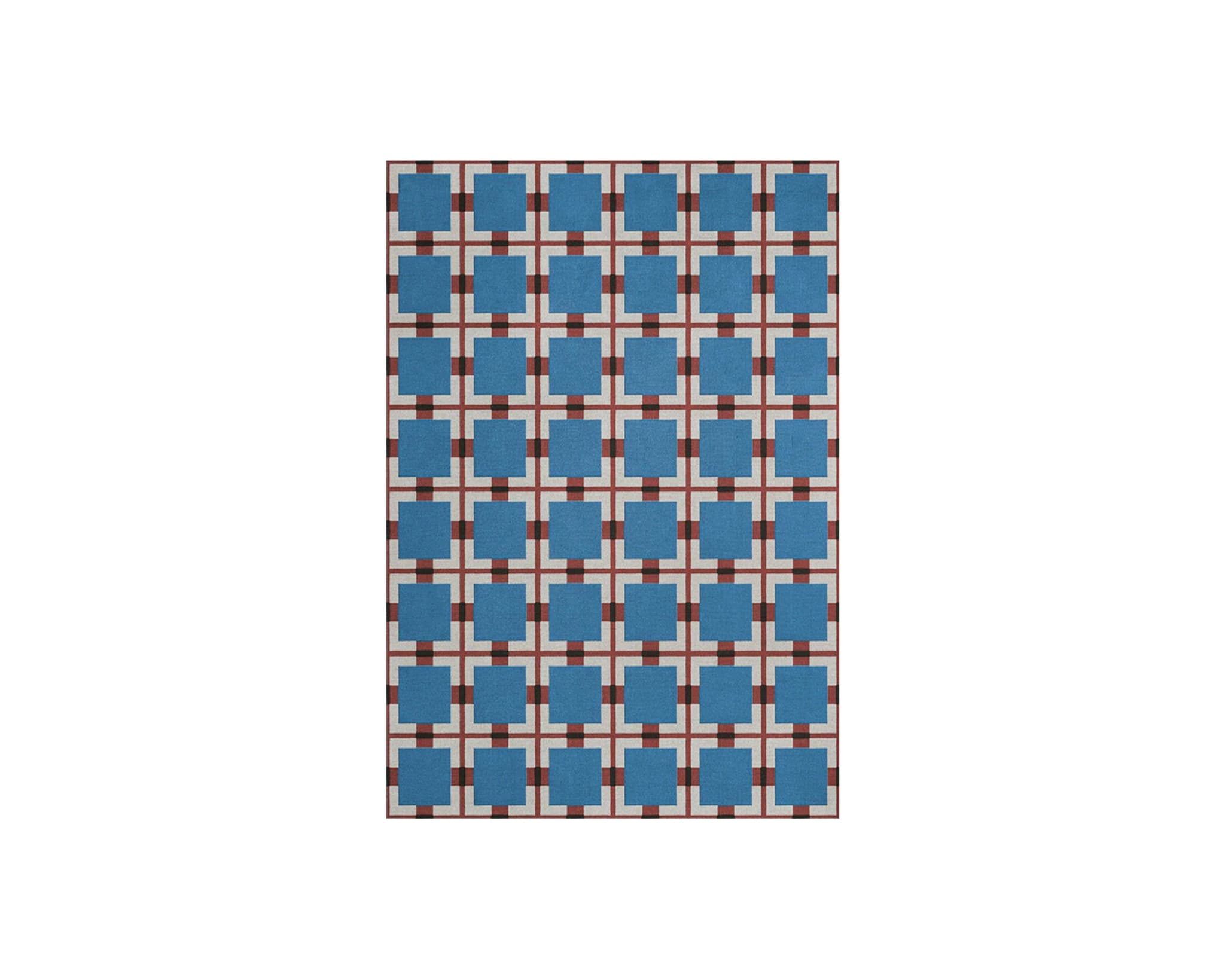 Layered x Evelina Kroon ullmatta 185 x 275 cm Berry Rain