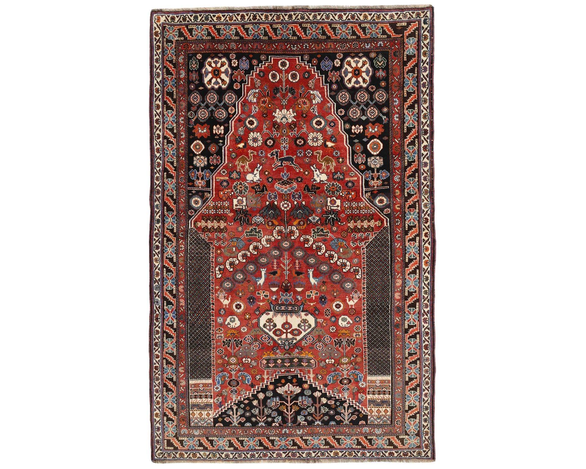 Kashghai orientalisk matta 154 x 243 cm