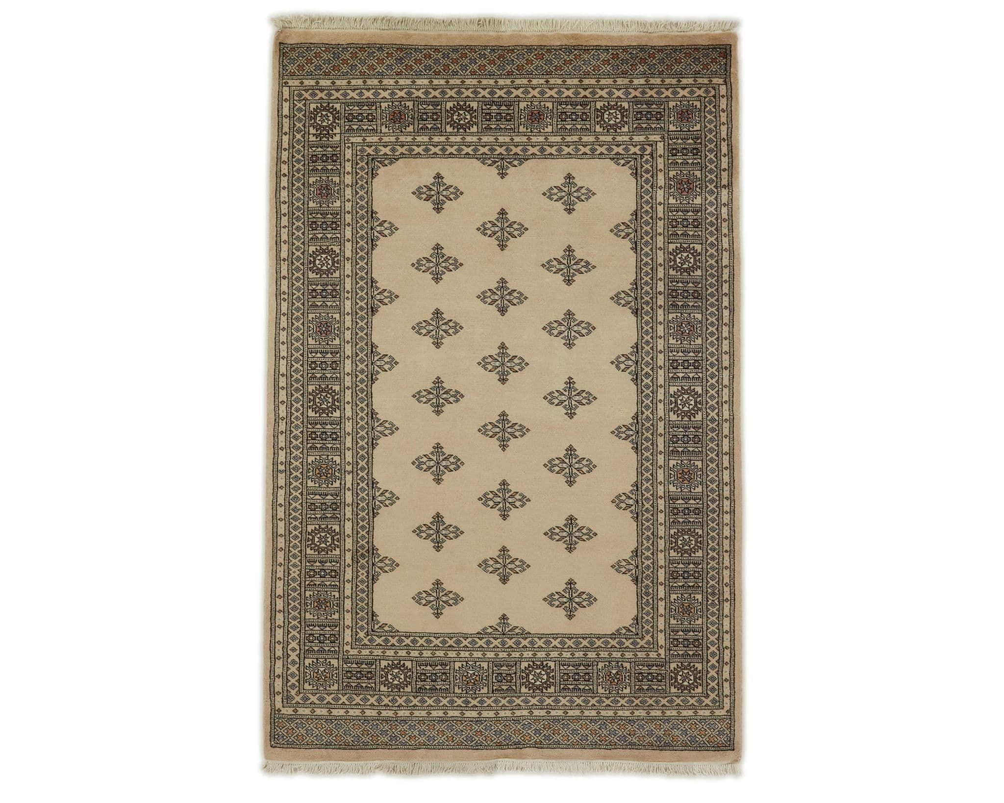 Pakistan handknotted orientalisk matta 139 x 210 cm