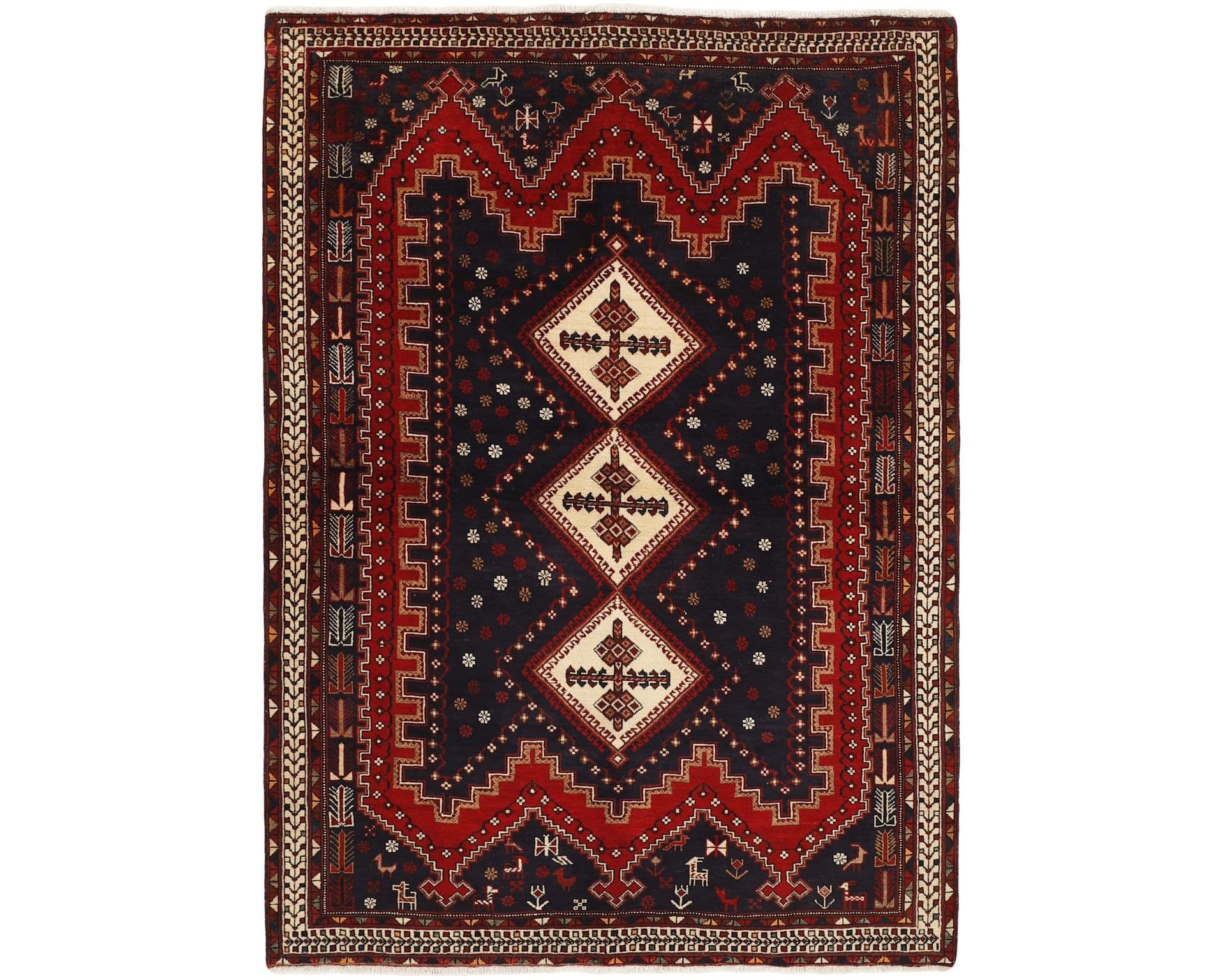 Afshar orientalisk matta 164 x 234 cm