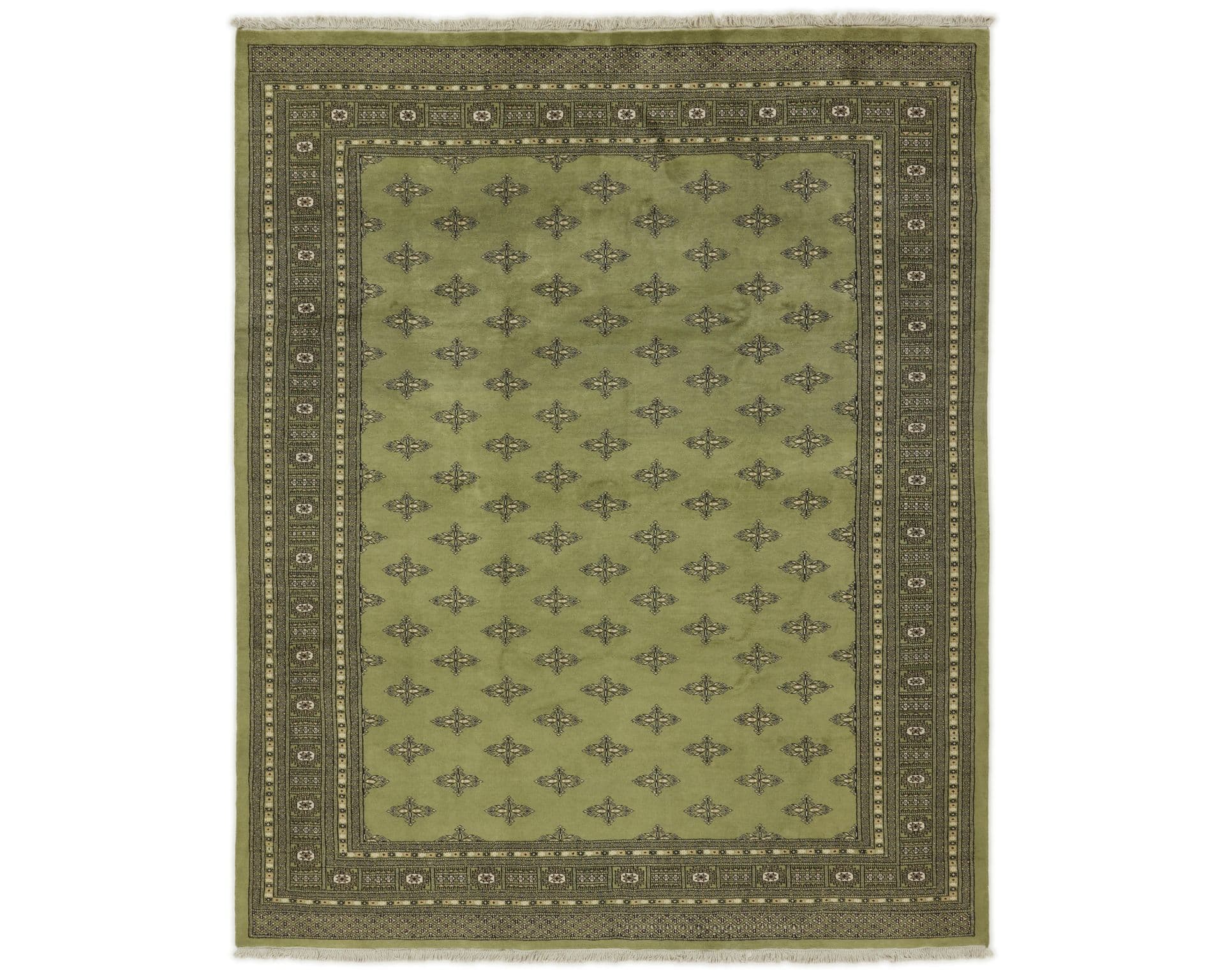 Pakistan handknotted orientalisk matta 241 x 294 cm