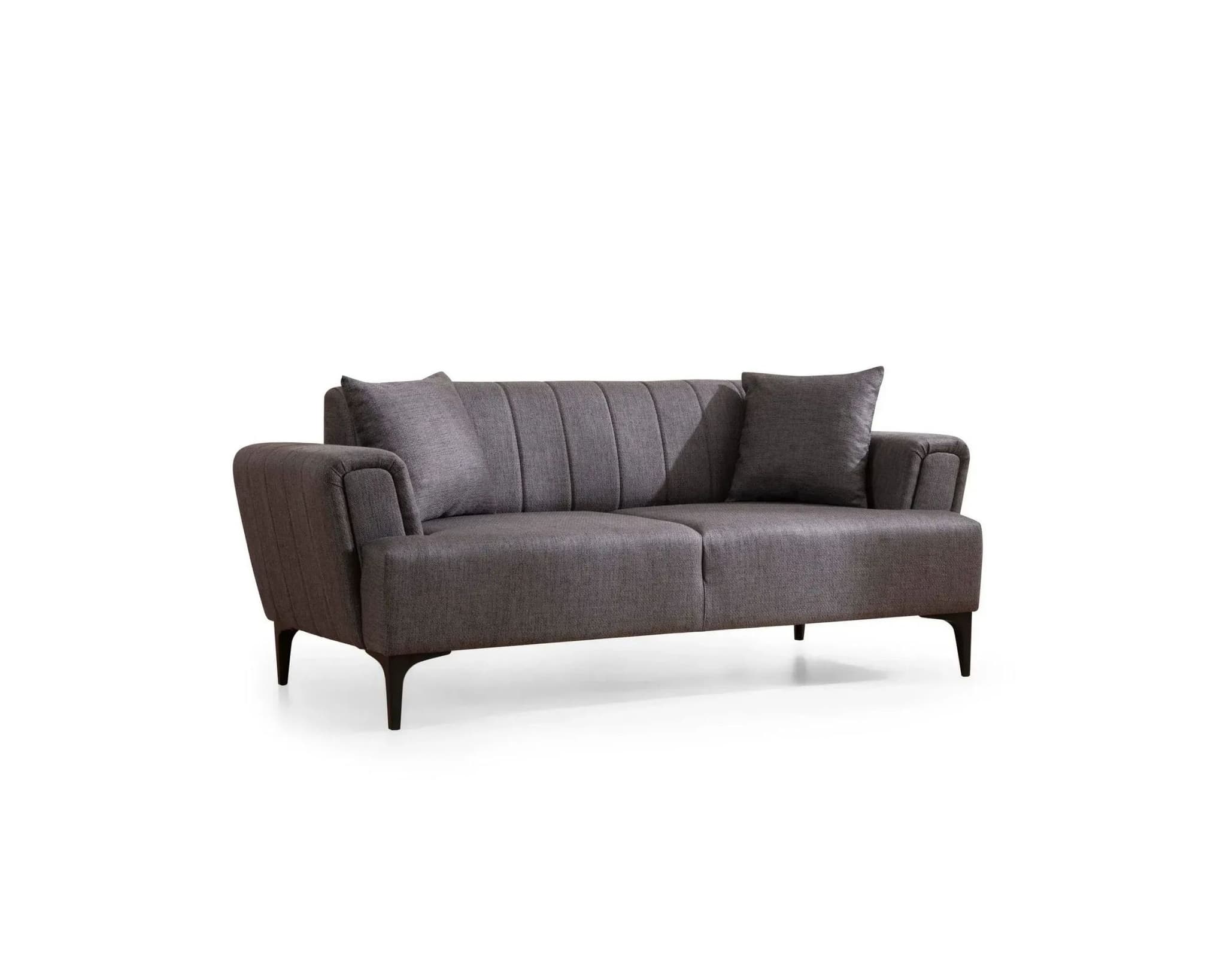 Lilesville 2-sits soffa grå