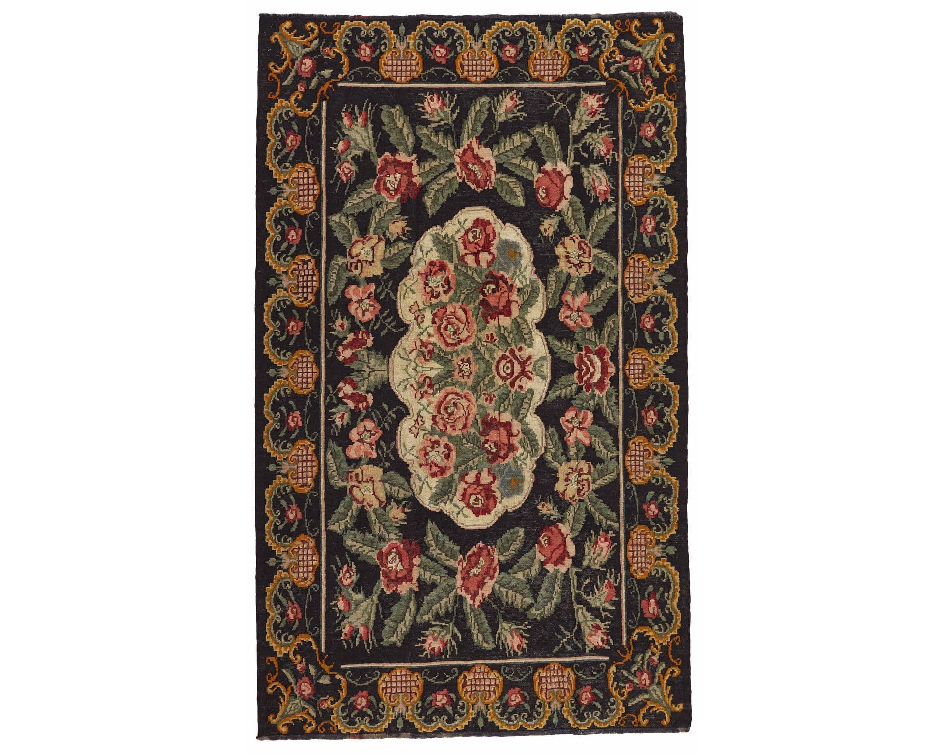 Rose Kelim orientalisk matta 179 x 296 cm