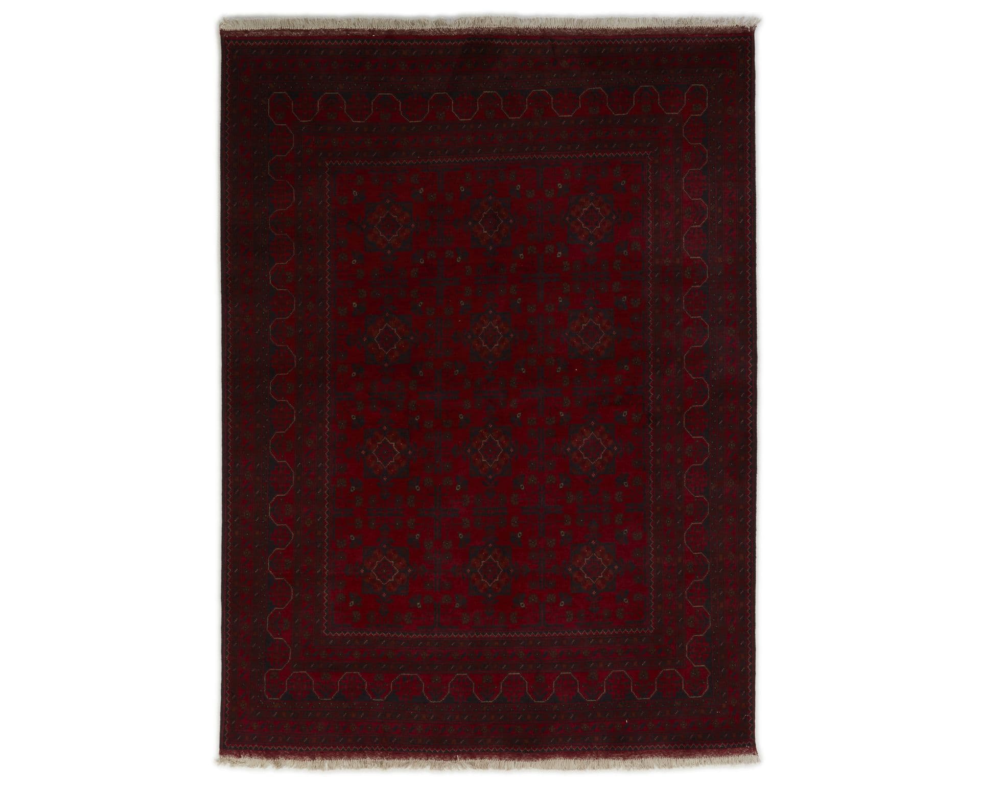 Old Afghan orientalisk matta 171 x 230 cm