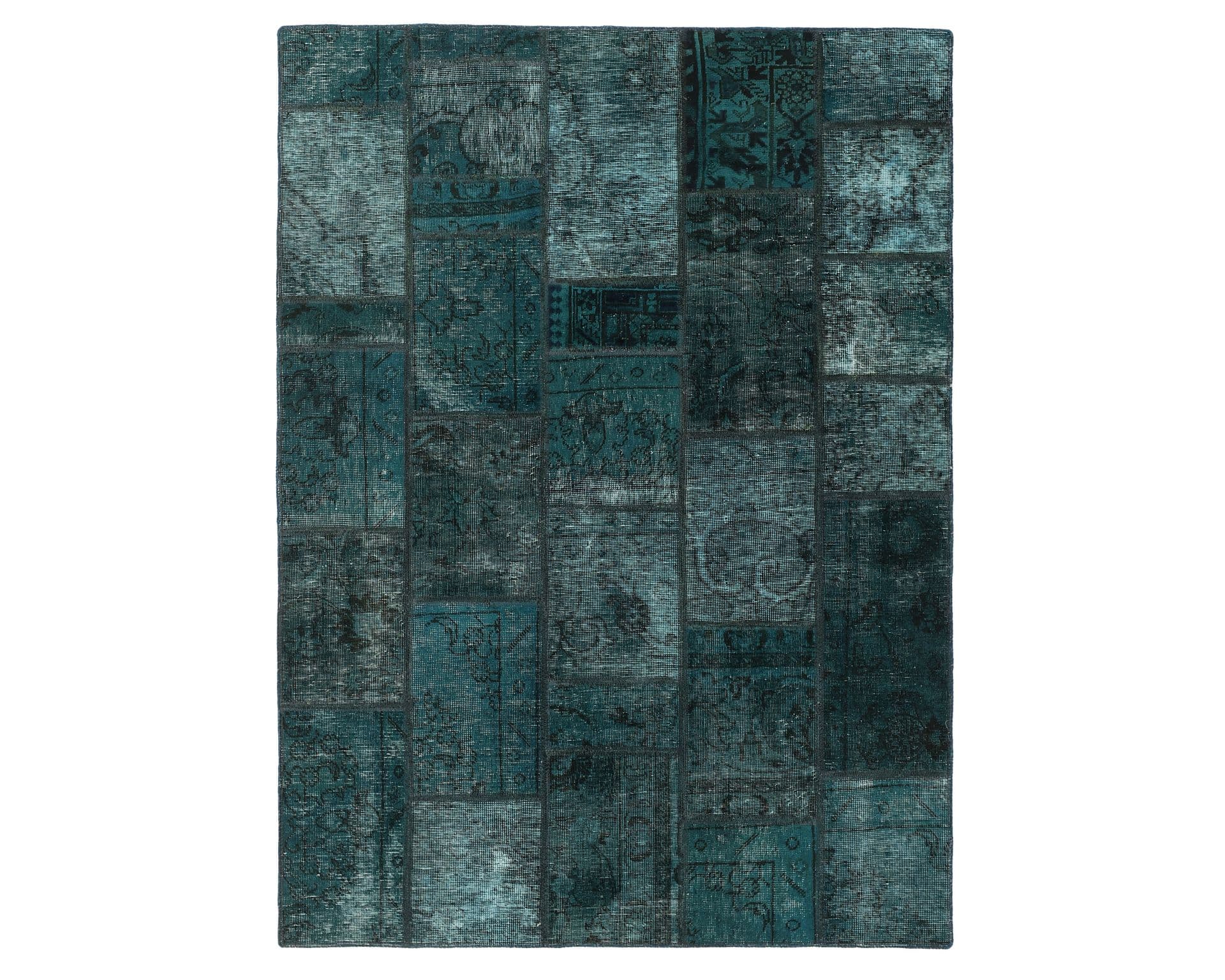 Vintage Patchwork orientalisk matta 147 x 200 cm