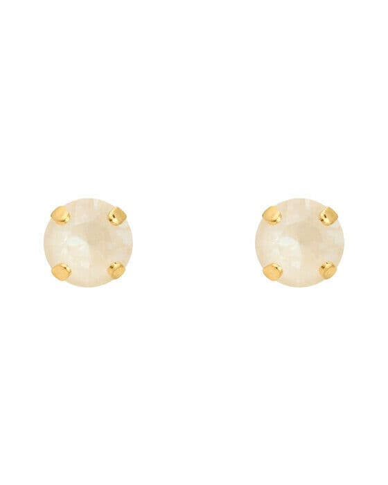 Mini Stud örhängen linen ignite