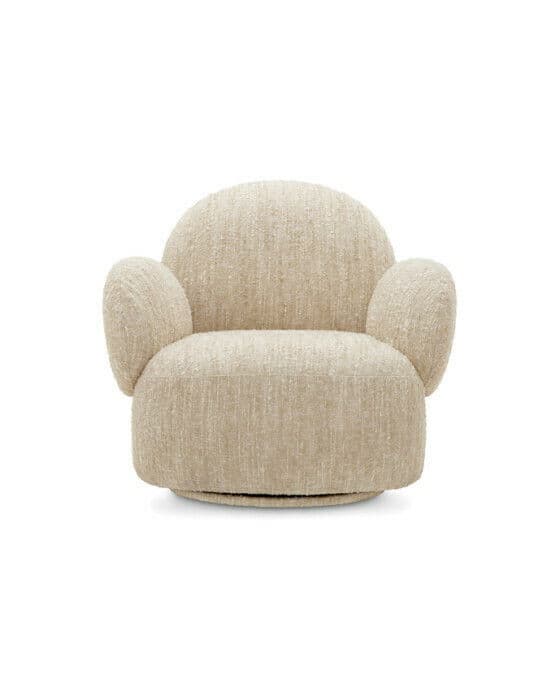 Madrone fåtölj bouclé sonata cream