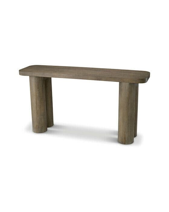 Lindbrook konsolbord silverstone oak veneer