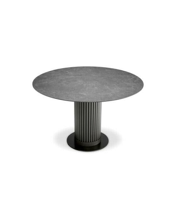 Volterra matbord rund brons