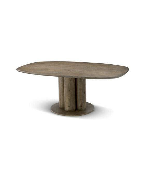 Westwood matbord silverstone oak veneer