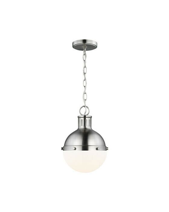 Hanks takpendel borstad nickel
