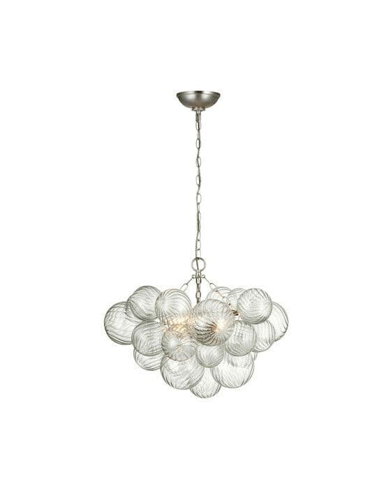 Talia taklampa silver