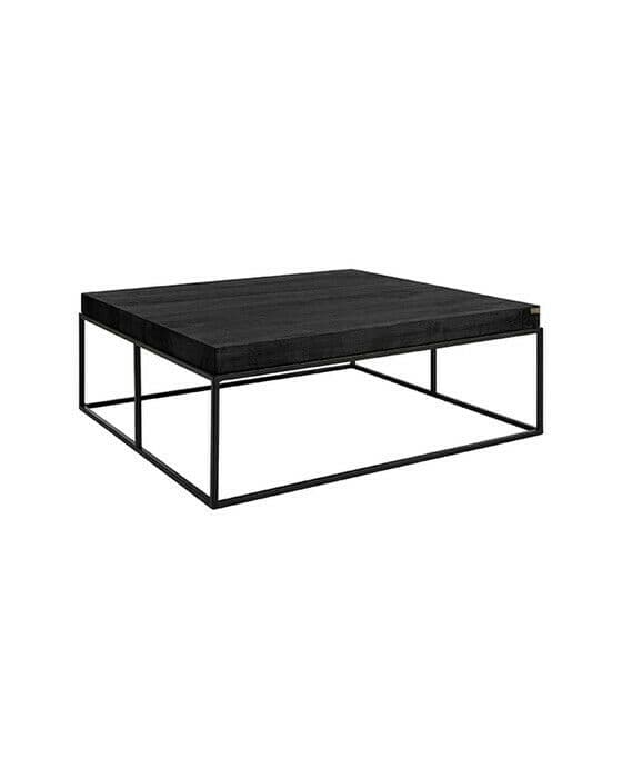 Carlisle soffbord svart 100x100cm