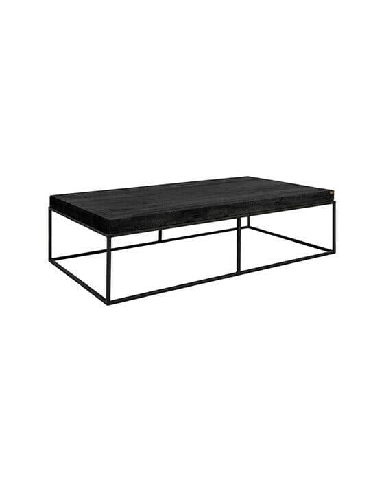 Carlisle soffbord svart 140x80cm