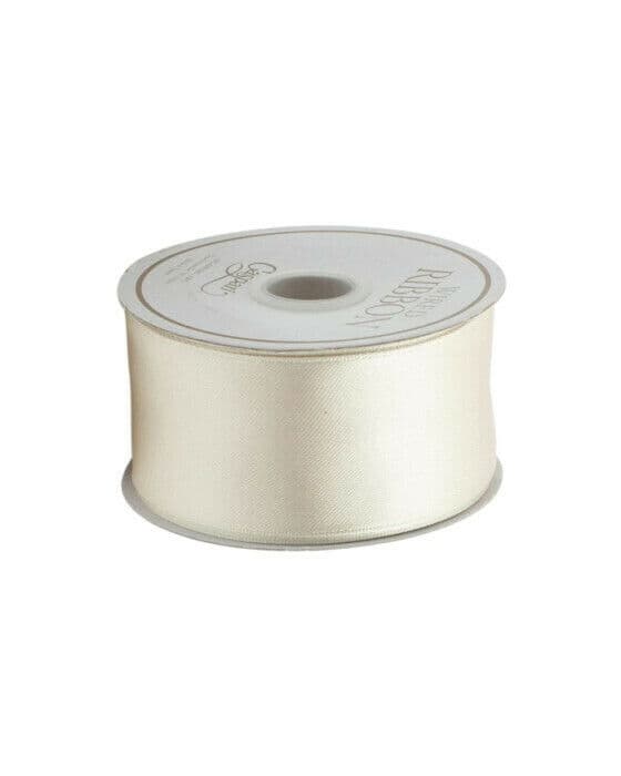 Satinband ivory 8,2m