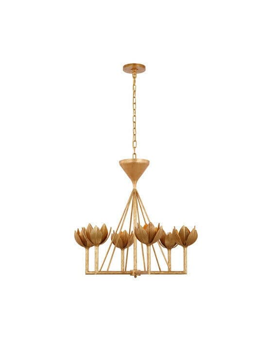 Alberto taklampa guld S