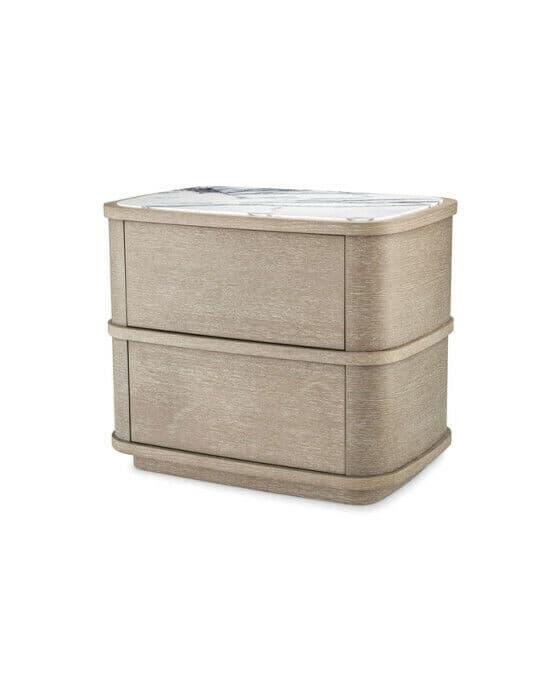 Cabana sängbord washed oak