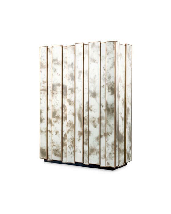 Nottingham barskåp antik spegelglas