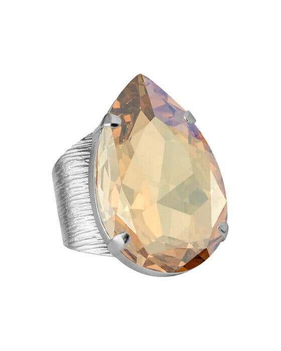 Perfect Drop ring golden shadow rhodium