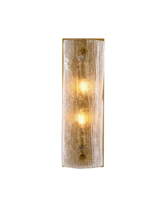 Lagos vägglampa antik mässing