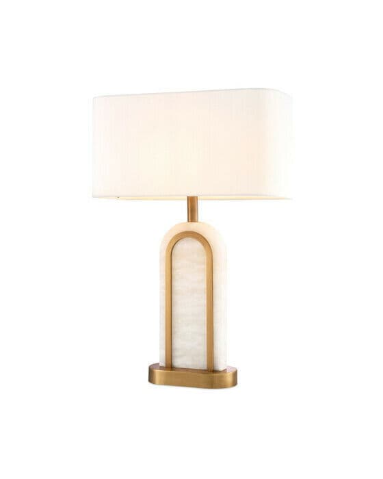 Palladio bordslampa alabaster