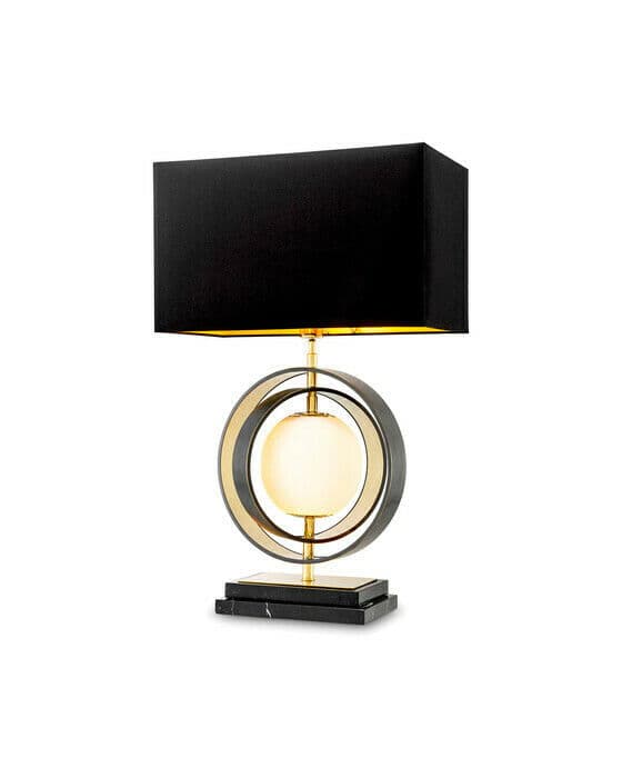 Pearl bordslampa brons
