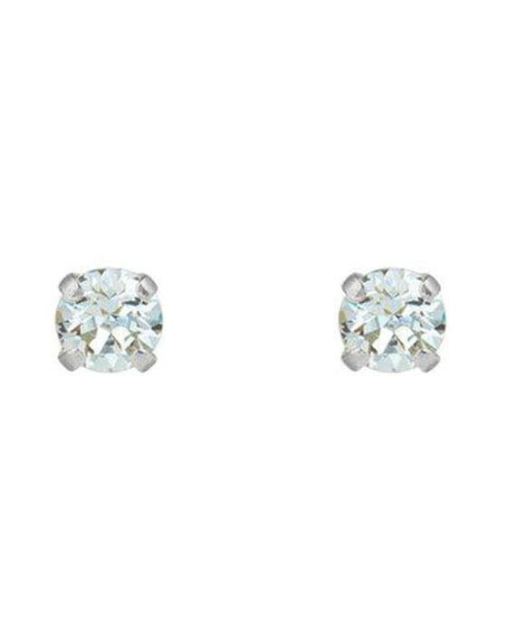 Mini Stud örhängen light azore rhodium
