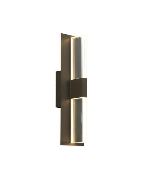 Lyft 18"" fasadbelysning svart