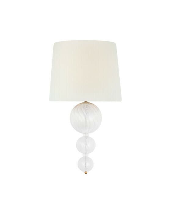 Talia 18"" vägglampa gild