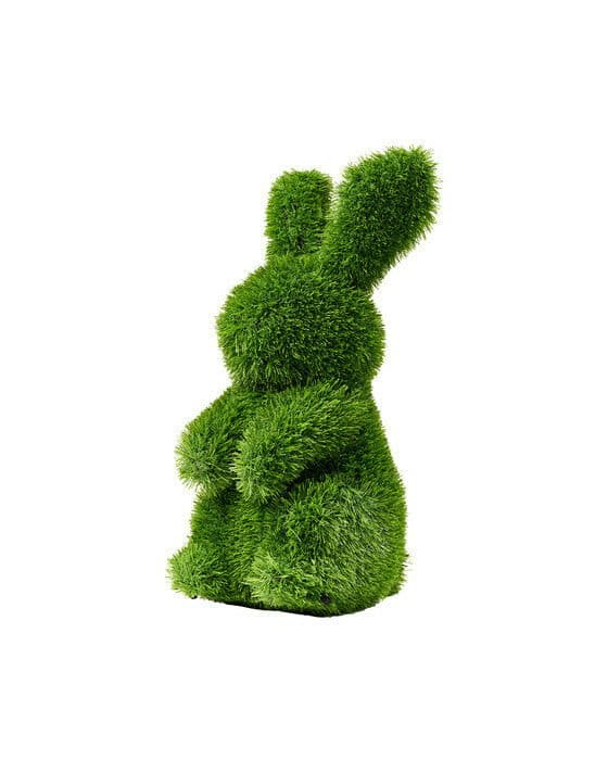 Topiary kanin dekoration