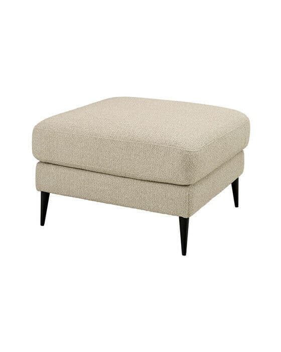 Andorra fotpall rhyme beige